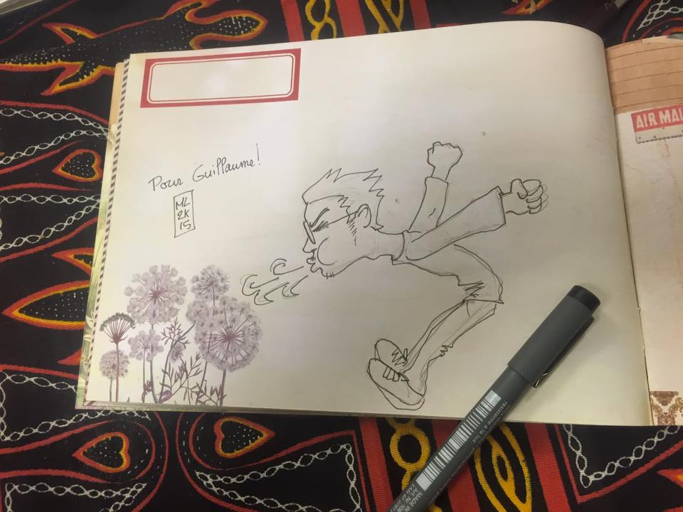 Et une dédicace, une !